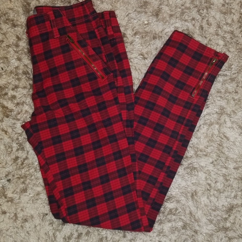 Plaid pants